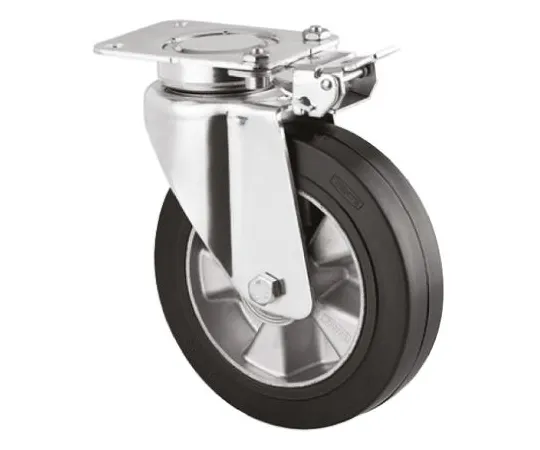64-0680-83　Tente Braked Swivel Swivel Castor, 450kg Load Capacity, 200mm Wheel Diameter　3641IEP200P63