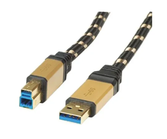64-1250-05　Roline USB 3.0, Male USB A to Male USB B, 3m USB Cable　11.02.8903-10