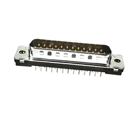 64-1267-81　TE Connectivity Amplimite HD-20 Series, 25 Way PCB D-sub Connector Plug, 2.77mm Pitch, with 4-40 UNC, Threaded Insert　5745968-8