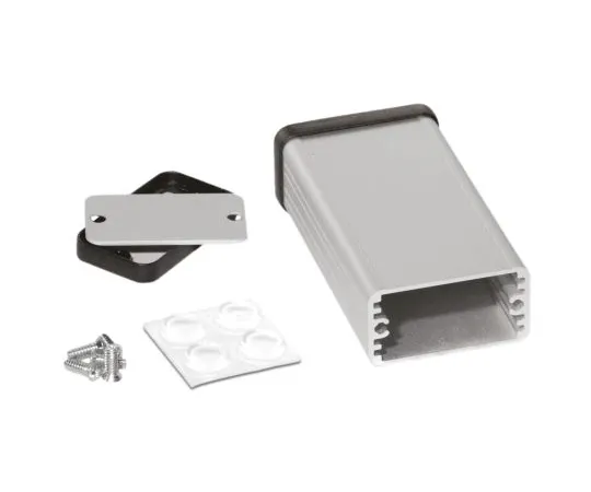 64-1389-16　Hammond 1455, Aluminium Enclosure, 80 x 42.5 x 25.12mm　1455D801