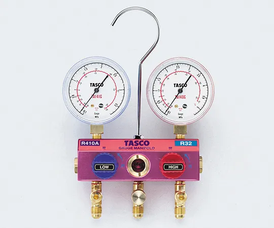 64-0790-12　Ball Valve Gauge Manifold for R 410 A R 32　TA122G