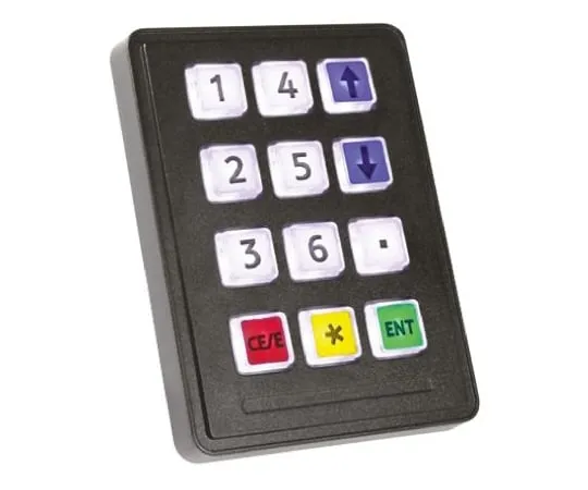 64-1261-17　Storm IP65 12 Key Polymer Illuminated Keypad　7207-121W202