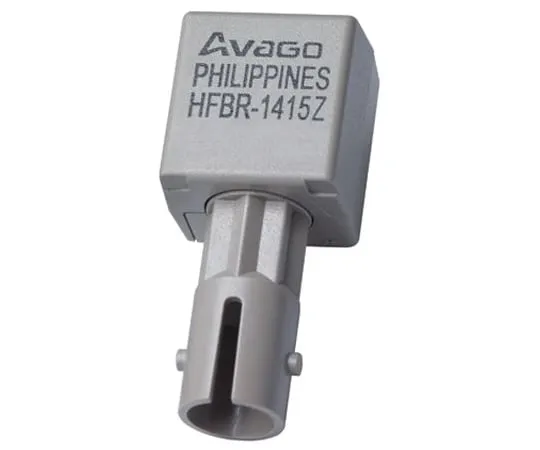 64-1292-63　Broadcom HFBR-1415Z, 160MBd Fibre Optic Transmitter 820Nm, ST ST Connector, 27.2 x 12.7 x 10.2mm　HFBR-1415Z