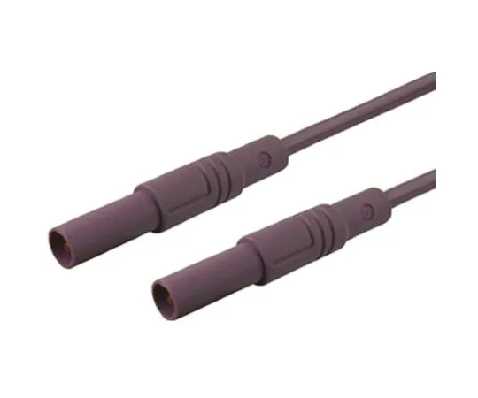 64-0681-39　Hirschmann Test & Measurement Test lead, 32A, 1000V ac/dc, Violet, 1m Lead Length　934075109