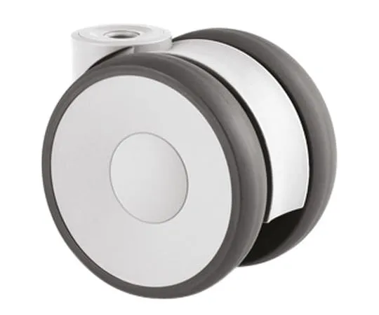 64-1268-48　Tente Stem Swivel Castors 5920UAP075L51-10 RAL7001, 80kg, PUR tyres　5920UAP075L51-10 RAL7001