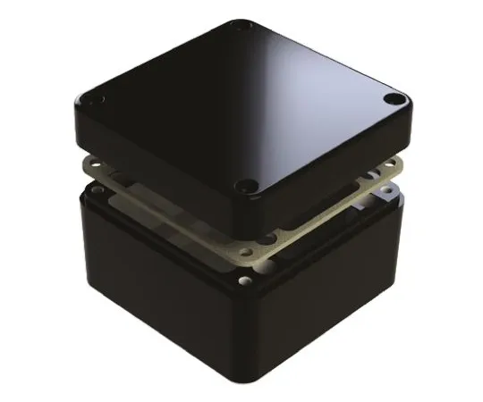 64-0676-41　Deltron 486, Aluminium Enclosure, IP68, Shielded, 120 x 120 x 90mm　487-121209E-68