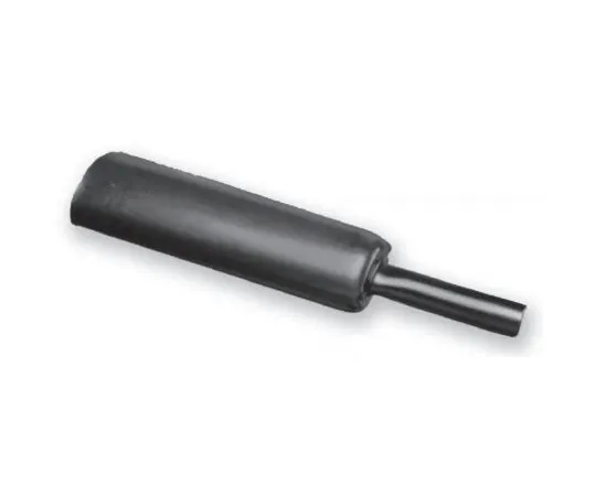 64-1328-72　TE Connectivity Black No Heat Shrink Tubing 25mm Sleeve Dia. x 1.2m Length, RMW Series 3:1 Ratio　RMW-25/8-1200/ADH-0
