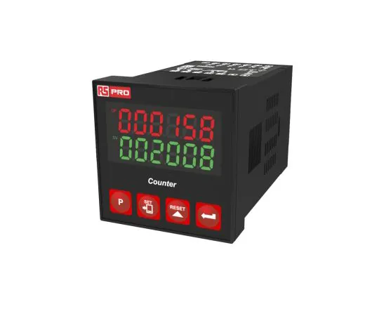 64-1327-94　RS 6 Digit, LED, Digital Counter, 20kHz, 230 V ac　808-6605