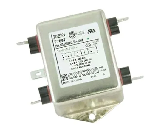 64-0659-26　TE Connectivity 20EK1 Powerline Filter 85.1mm Length,, 20 A, 250 V ac　20EK1
