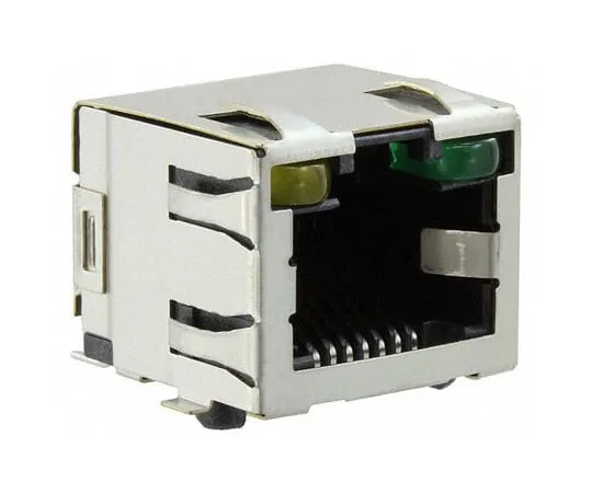 64-1408-04　TE Connectivity 6339191 Series, Female Cat5 RJ45 Socket　6339191-5