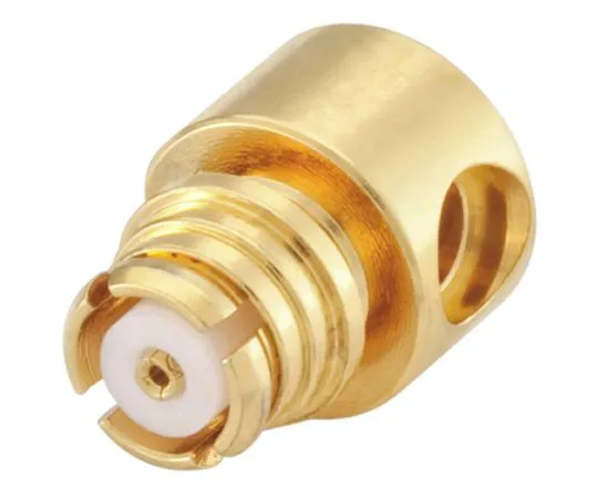 64-1398-40　Rosenberger Right Angle 50Ω Cable Mount SMP Connector jack, Solder Termination Semi Rigid Full Detent　19K207-271L5