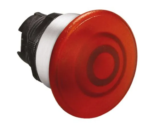 64-1249-75　Lovato Platinum Series, Red Push Button Head, Spring Return, 22.3mm Cutout　LPCBL6144