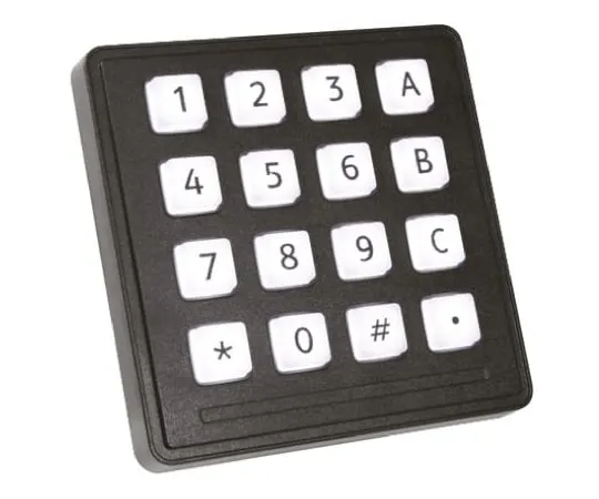 64-1261-13　Storm IP65 16 Key Polymer Illuminated Keypad　7203-16TW202