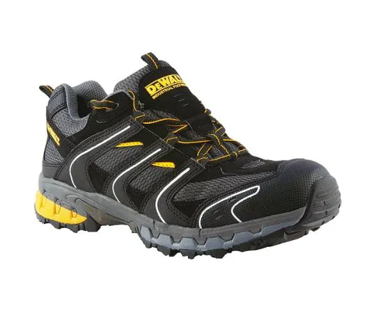 64-1278-48　DeWALT Cutter Black Steel Toe Men Safety Trainers, UK 12, US 13　Cutter/12