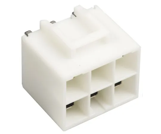 64-1403-42　JST VL B06P, 6 Way, 2 Row, Straight PCB Header　B06P-VL (LF)(SN)
