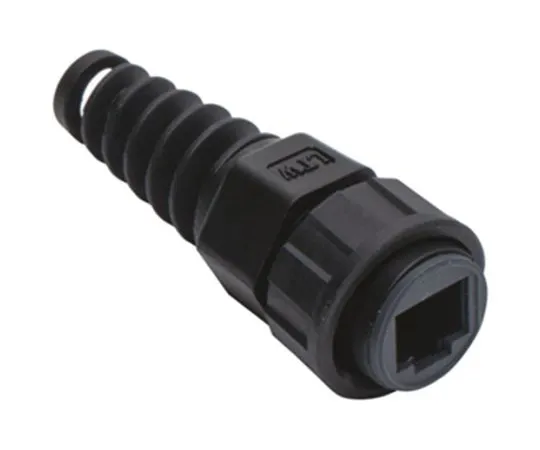 64-1279-38　Amphenol Male Cable Mount IP67 RJ45 Plug, Diameter 31.5mm　ROP-00AMMA-TLM7001