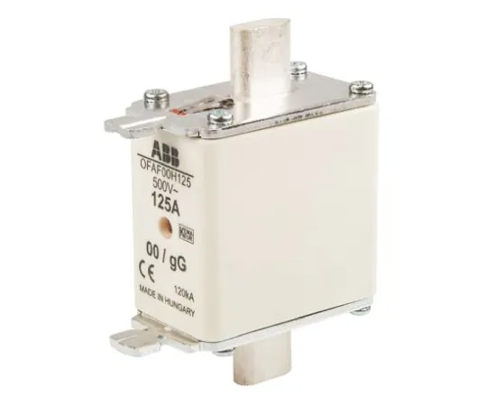 64-0646-50　ABB 125A 0 HRC Centred Tag F***, gG, 500V　OFAF00H125  1SCA022627R1630