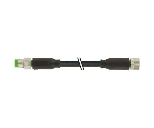 64-1278-90　Murrelektronik Limited, 7000 Series, Straight M8 to Straight M8 Cable assembly, 2m Cable　7000-88001-6300200