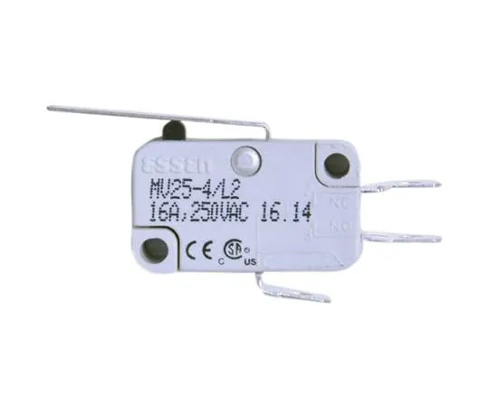 64-1308-07　SPDT Long Straight Lever Microswitch, 16 A @ 250 V ac　804-6196