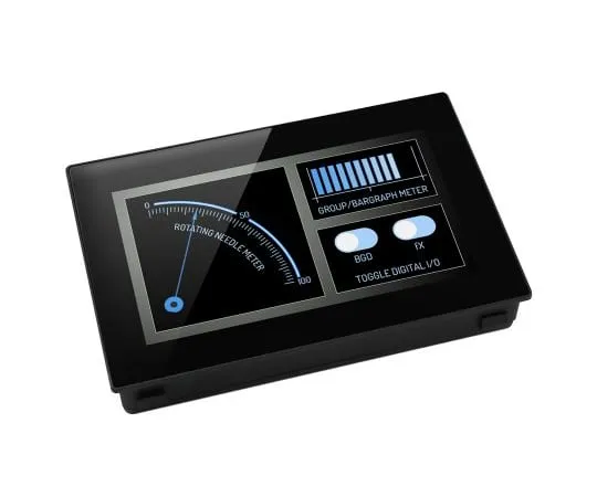 64-1285-21　Lascar PanelPilot , TFT Digital Panel Multi-Function Meter for Current, Voltage, 77mm x 116mm　SGD 43-A