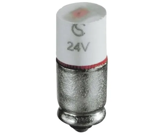 64-1387-05　LED Reflector Bulb, Midget Groove, Red, Multichip, T-1 3/4 Lamp, 5.6mm dia., 24 → 28 V　MWCG5704
