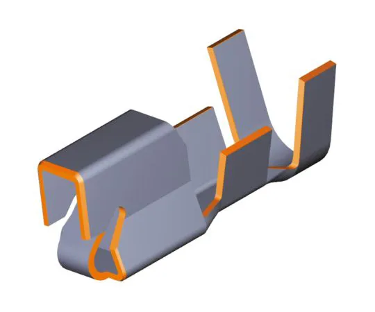 64-1343-02　TE Connectivity Economy Power II Female Crimp Terminal Contact 18AWG 1744144-1　1744144-1