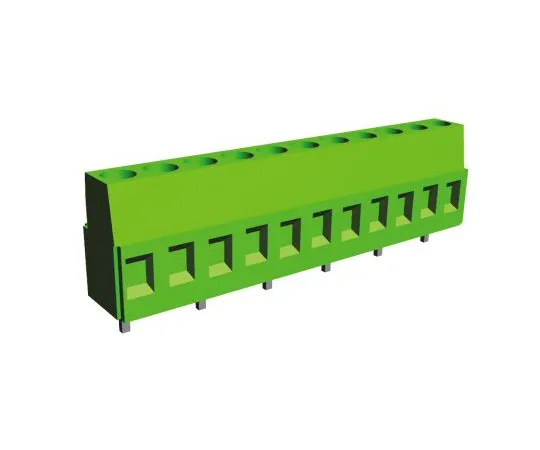 64-1407-24　TE Connectivity Buchanan, 6 Way PCB Terminal Strip　282843-6