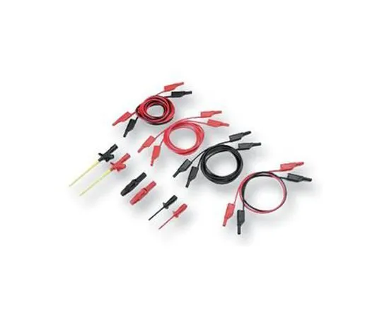 64-0681-18　Hirschmann Test Lead Kit With (3) Safety Test Lead, Clamp Style Test Probe, Crocodile Clip, Stainless Steel Tipped Test　932795001