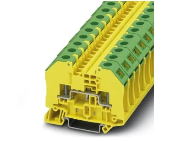 64-1302-27　Phoenix Contact, RT 3-PE Series Earth Terminal Block, Bolt Termination　3049411