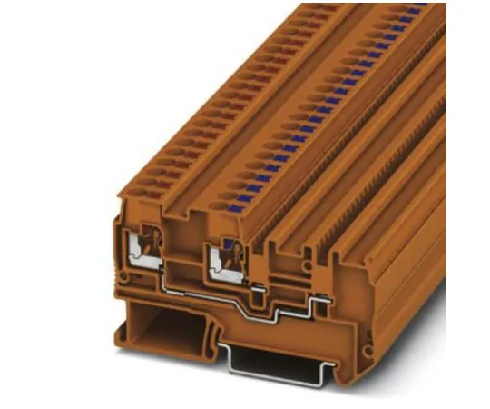 64-0671-86　Phoenix Contact, 32445 Clipline Series , 250 V Standard Din Rail Terminal, Push In Termination　3244559