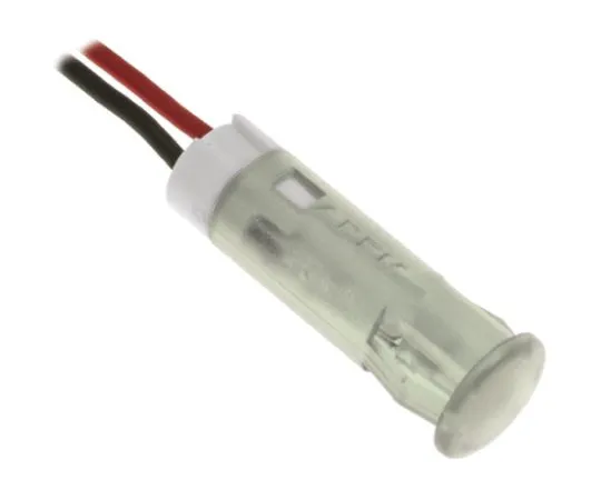 64-0674-94　Apem White Indicator, Lead Wires Termination, 24 V dc, 6mm Mounting Hole Size　QS63XXW24