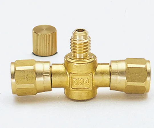 64-0808-44　Service Can Valve T-type Joint for 2 Cans　TA163RW