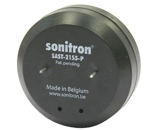 64-1311-88　Sonitron 0 → 40 V ac 100dB Panel Mount Intermittent External Piezo Buzzer Transducer, 2000 → 3000 Hz　SAST-2155-P
