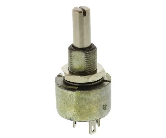 64-1250-25　Vishay 1 Gang Rotary Cermet Potentiometer with a 6 mm Dia. Shaft, 470Ω, ±10%, 3W, Linear PE30L0FL471KAB　PE30L0FL471KAB