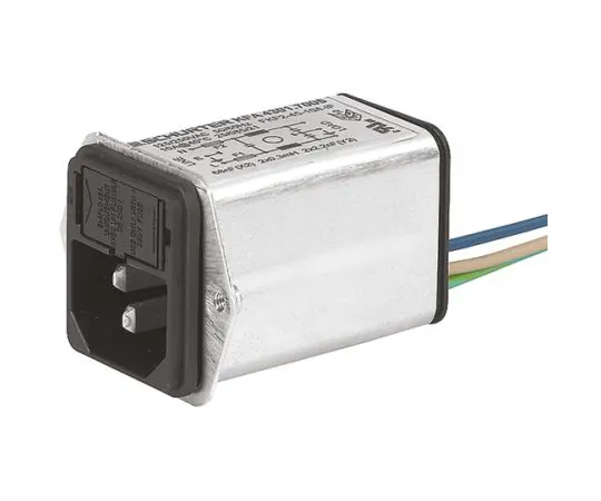 64-1268-09　Male C14 IEC Filter Screw 5 x 20mm,Quick Connect,Rated At 6A,125 V ac, 250 V ac Operating Frequency 50 Hz, 60 Hz　4301.7004