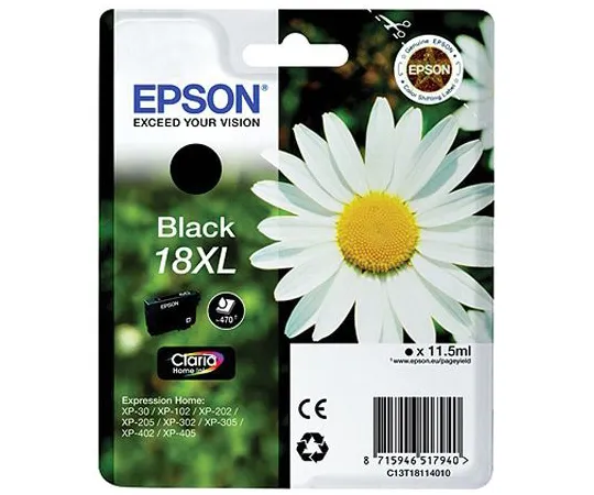 64-1330-79　Epson 18XL Black Ink Cartridge　C13T18114010