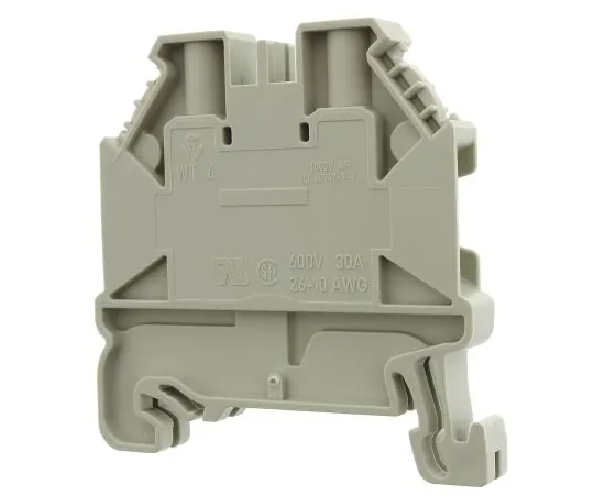 64-1340-13　Wieland ATEX, WT 4 Series , 1 kV Feed Through Terminal Block, Screw Termination　58.504.0055.0 - WT 4