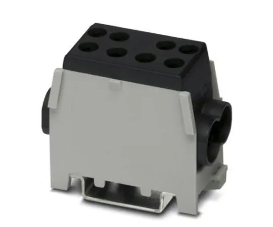 64-1376-45　Phoenix Contact, UDB 2X35/25 BK Series , 1 kV Non-F***d Terminal Block, Screw Termination　3071351