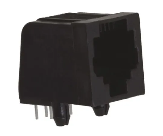 64-0680-54　TE Connectivity Cat3 6P6C Right Angle Through Hole UTP RJ25 Modular Jack Connector　5520470-3