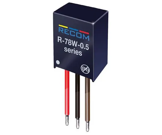 64-1388-83　Recom Switching Regulator, 11 → 32V dc Input, 9V dc Output, 500mA　R-78W9.0-0.5