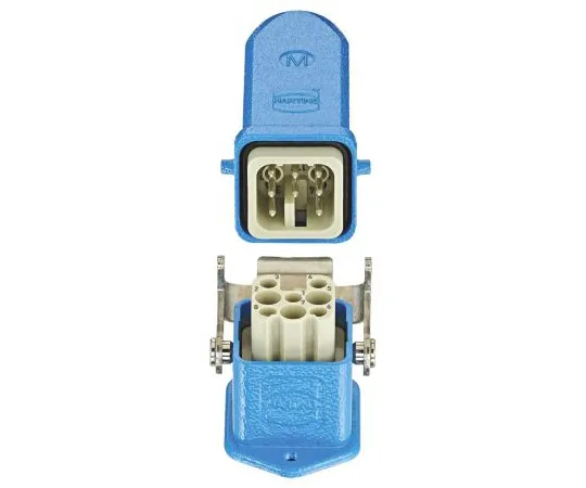 64-1389-75　Han Ex Series 8 Way Male/Female Connector Kit, includes Hood, Housing, Insert　10 36 008 0006