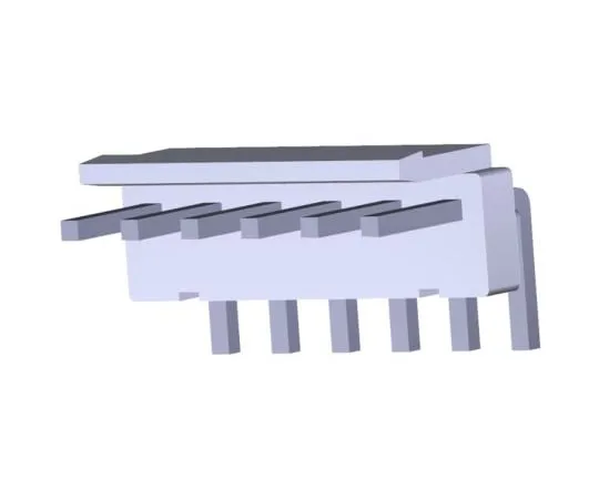 64-1343-18　TE Connectivity Economy Power, 3 Way, 1 Row, Right Angle PCB Header　647676-3