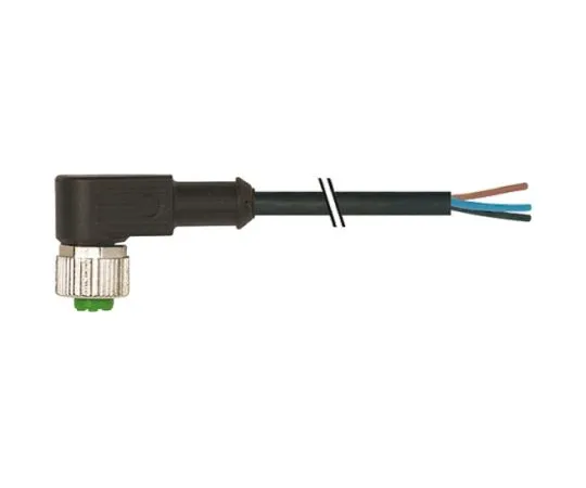 64-1278-68　Murrelektronik Limited, 7000 Series, Right Angle M12 to Unterminated Cable assembly, 3m Cable　7000-12341-6340300