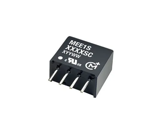 64-1272-98　Murata Power Solutions MEE1 1W Isolated DC-DC Converter Through Hole, Voltage in 2.97 → 3.63 V dc, Voltage out　MEE1S0305SC