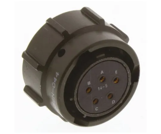 64-1362-43　Amphenol 62GB Series, 5 Way Cable Mount MIL Spec Circular Connector Plug, Socket Contacts,Shell Size 14, Bayonet　62GB-56TG14-05SN(044)