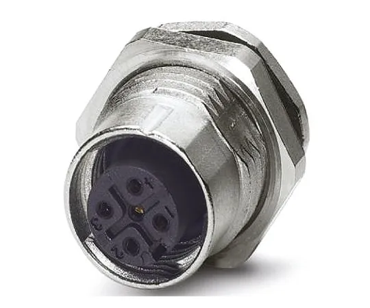 64-1298-79　Phoenix Contact SACC-DSI-FS-5CON-L180 SCO Series M12 Bulkhead Mount Connector, 5 contacts Plug　1542761