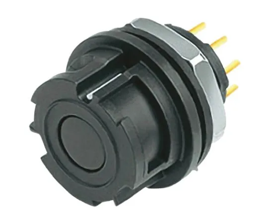 64-1282-25　Binder 770 Series Miniature Panel Mount Connector, 8 contacts Socket　09-0774-090-08