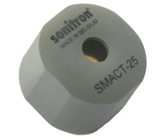 64-1311-86　Sonitron 0 → 30 V ac 100dB SMD Continuous External Piezo Buzzer, 1000 → 4000 Hz　SMACT-25-P15