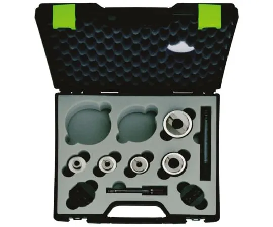 64-1401-29　Greenlee 16.2 mm, 20.4 mm, 25.4 mm, 32.5 mm, 40.5 mm , 5 Piece Punch and Die Set With Punch & Die ISO 16 (16.2 mm),　52055439SET