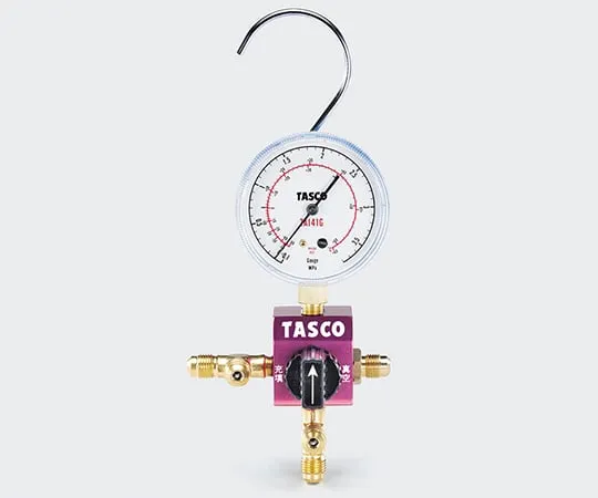 64-0790-40　Ball Valve Type Single Gauge Manifold for R 410 A R 32　TA123C